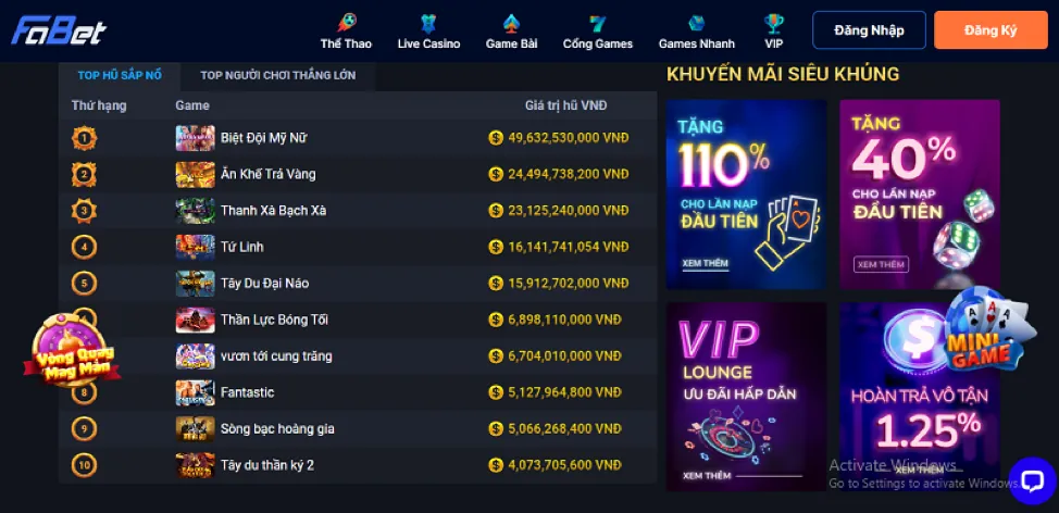 Đăng nhập 32win3 trên ứng dụng di động